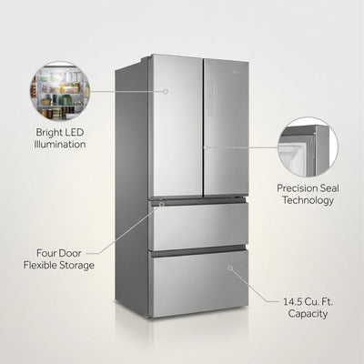 14.5 Cu. Ft. 4 Door Refrigerator