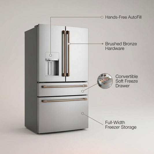 36" French Door 27.8 Cu. Ft. Refrigerator — Lifestyle