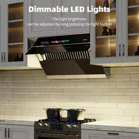 36 In. 900CFM under Cabinet Range Hood in Stainless Steel with Voice/Gesture Sensing/Touch Control and Charcoal Filter