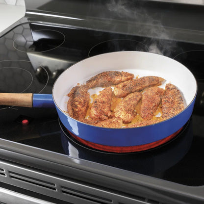 30" 6.6 Cu. Ft. Freestanding Electric Range with 5 Elements and Convection Oven