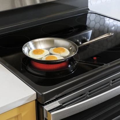 30" 6.6 Cu. Ft. Freestanding Electric Range with 5 Elements and Convection Oven