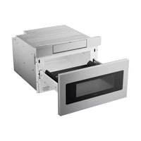 24 In. 1.2 Cu. Ft. Built-In Microwave Drawer with Concealed Controls in Stainless Steel Finish with Sensor Cooking